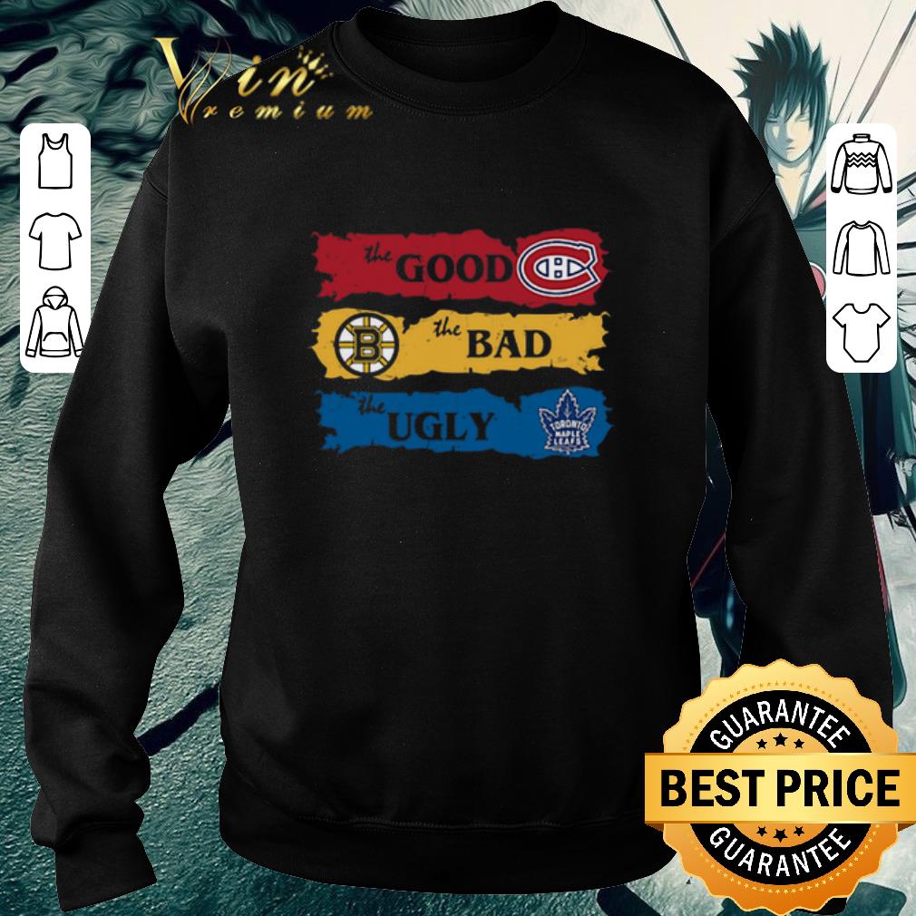 Awesome The Good Boston Bruins The Bad Boston Bruins Leafs The Ugly shirt