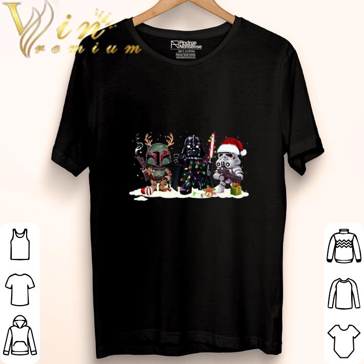 Darth Vader Jango Fett Stormtrooper Star Wars Christmas shirt 6 Darth Vader Jango Fett Stormtrooper Star Wars Christmas shirt