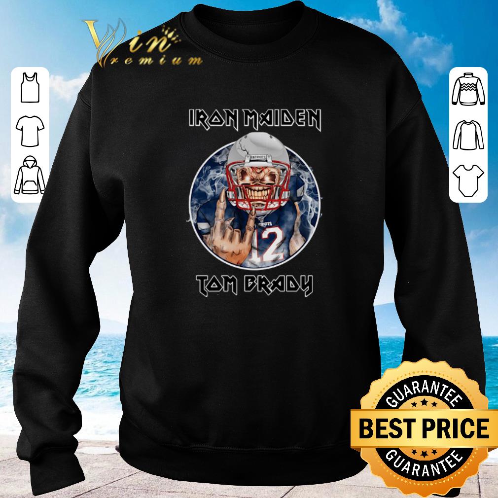 Funny New England Patriots Iron Maiden Tom Brady shirt