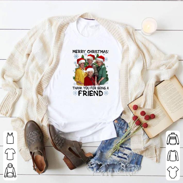 Golden girl Merry Christmas thank you for being a friend shirt 6 Golden girl Merry Christmas thank you for being a friend shirt
