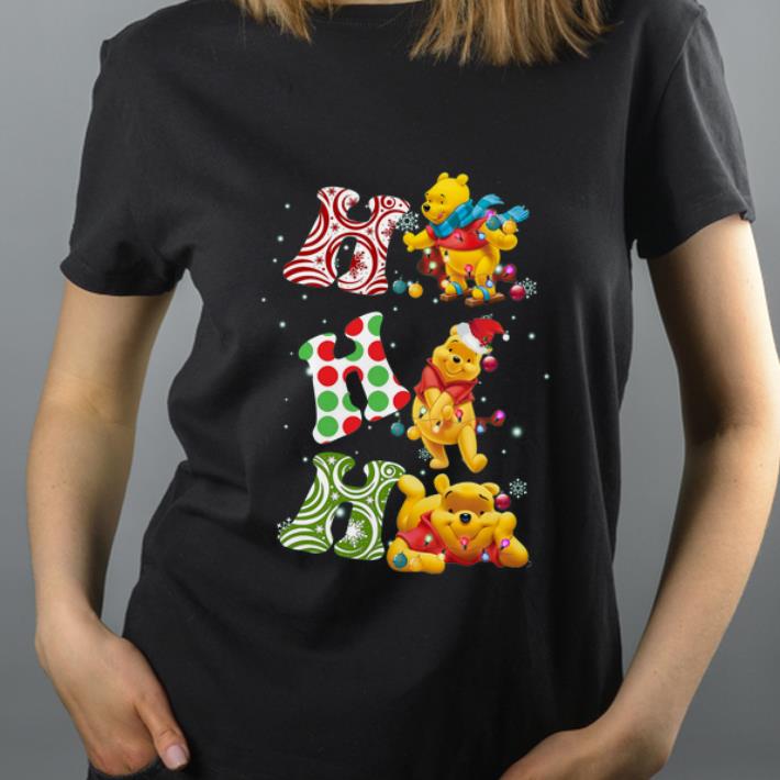 Great Santa Pooh Ho Ho Ho Christmas shirt