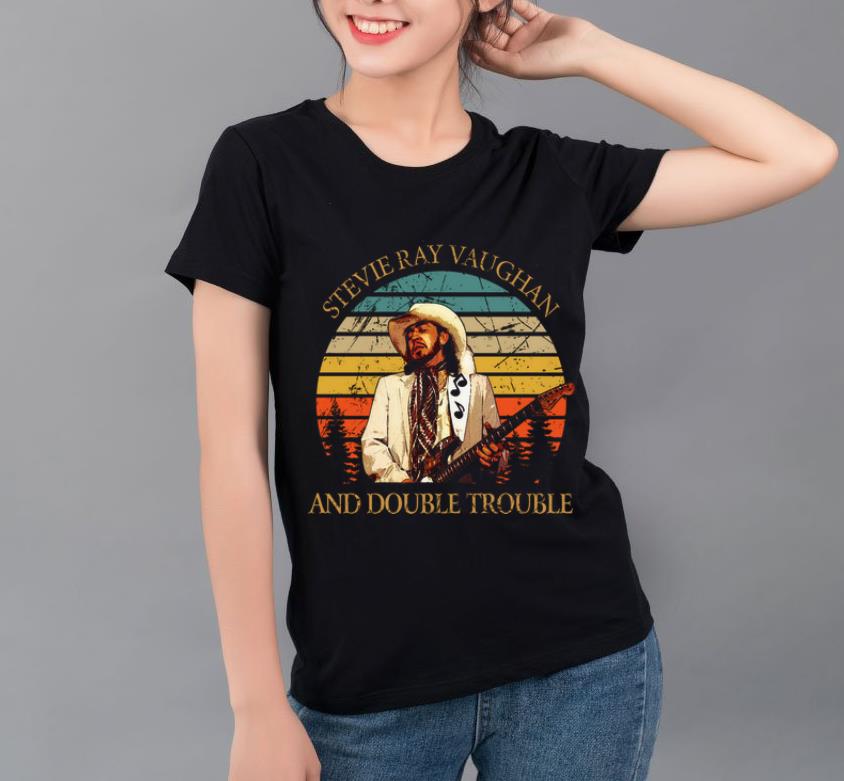 Great Vintage Stevie Ray Vaughan And Double Trouble shirt
