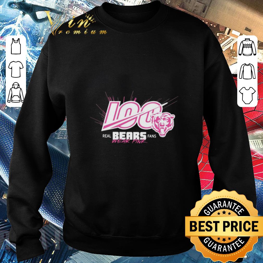 Hot 100 real Bears fans wear Pink Breast cancer awareness shirt 6 Hot 100 real Bears fans wear Pink Breast cancer awareness shirt