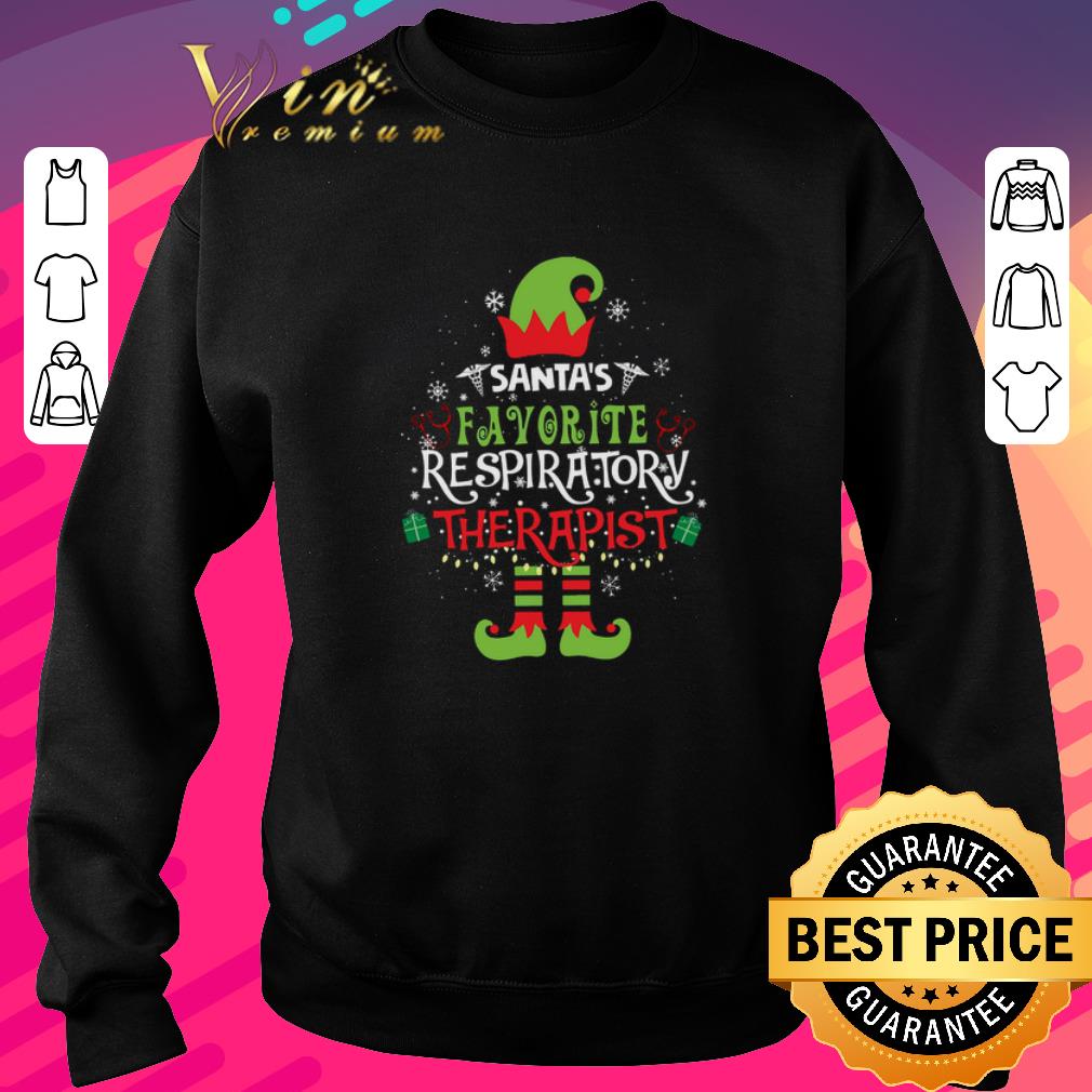 Hot Elf Christmas santa's favorite respiratory therapist shirt 6 Hot Elf Christmas santa's favorite respiratory therapist shirt