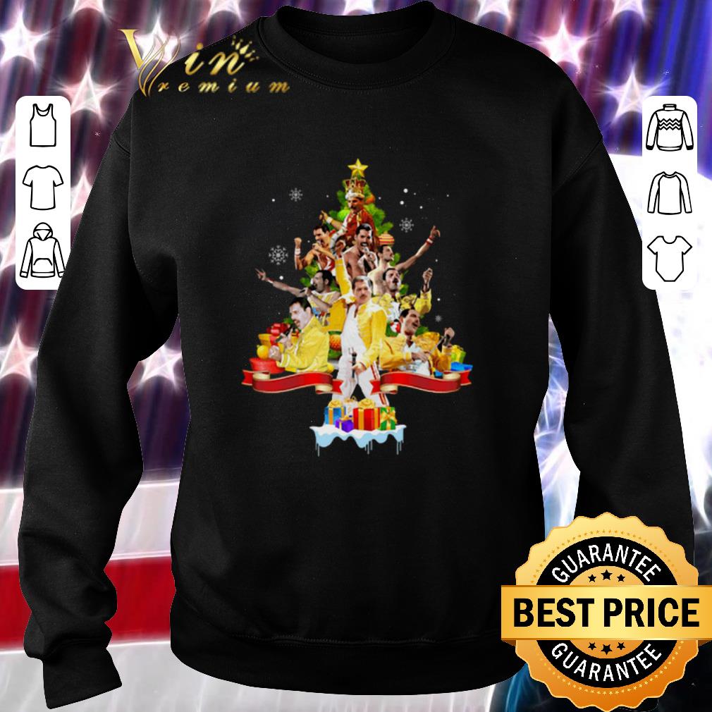 Hot Freddie Mercury Christmas tree gifts shirt