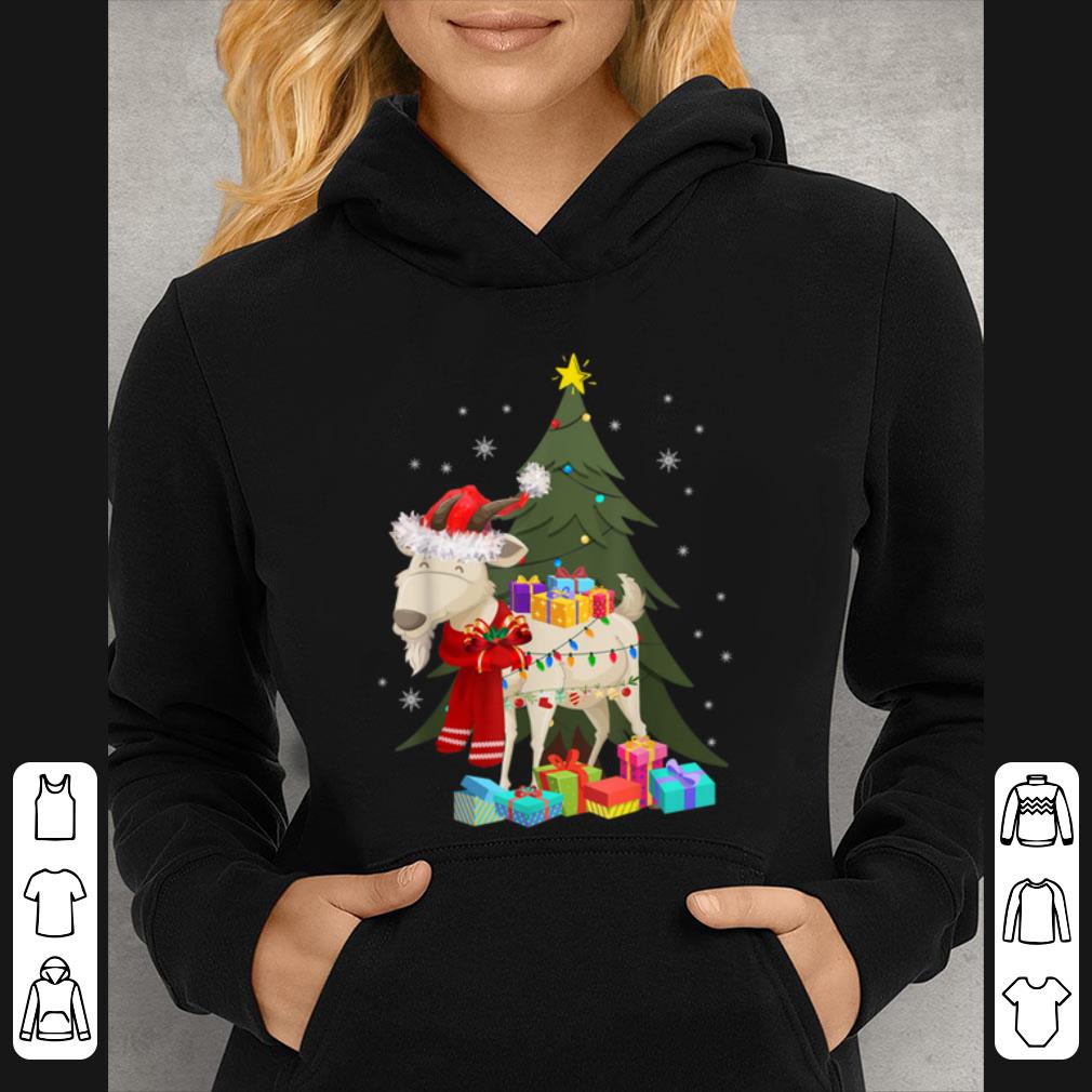 Hot Goat Christmas Lights Funny Goat Pajamas shirt