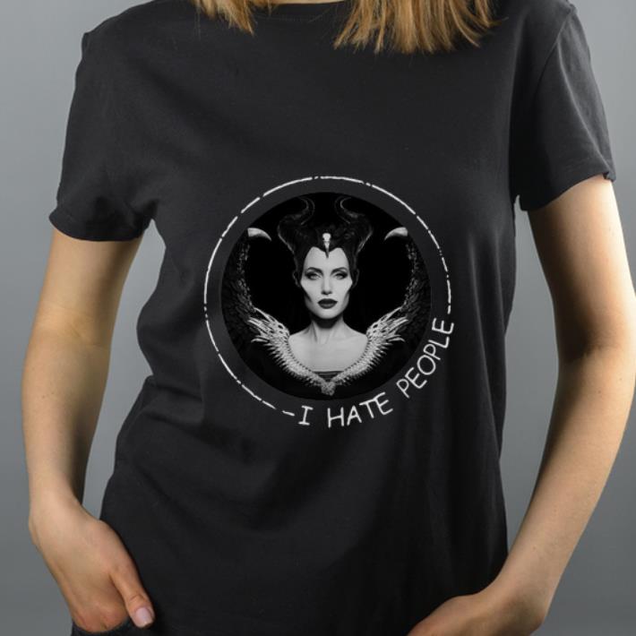 Hot I Hate People Disney Maleficent shirt
