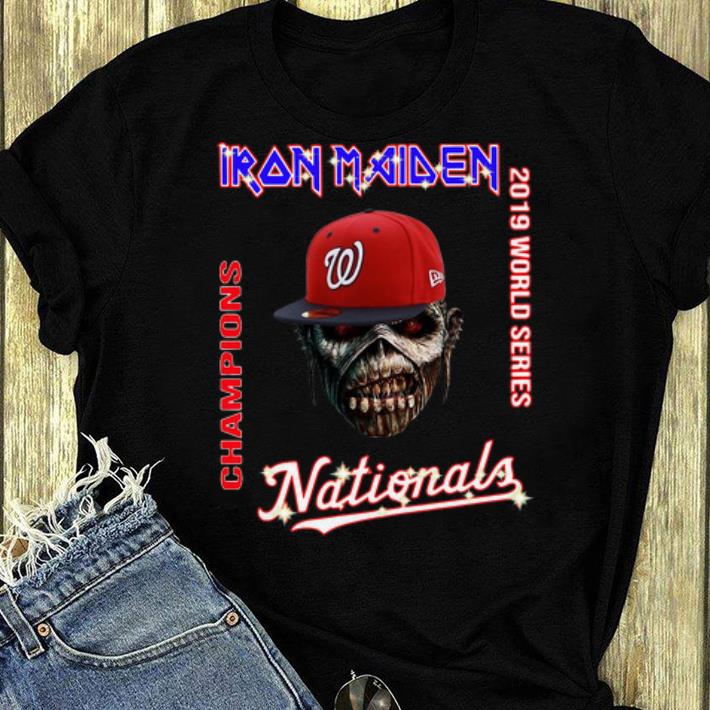 Hot Iron Maiden Washington Nationals World Champions 2019 shirt