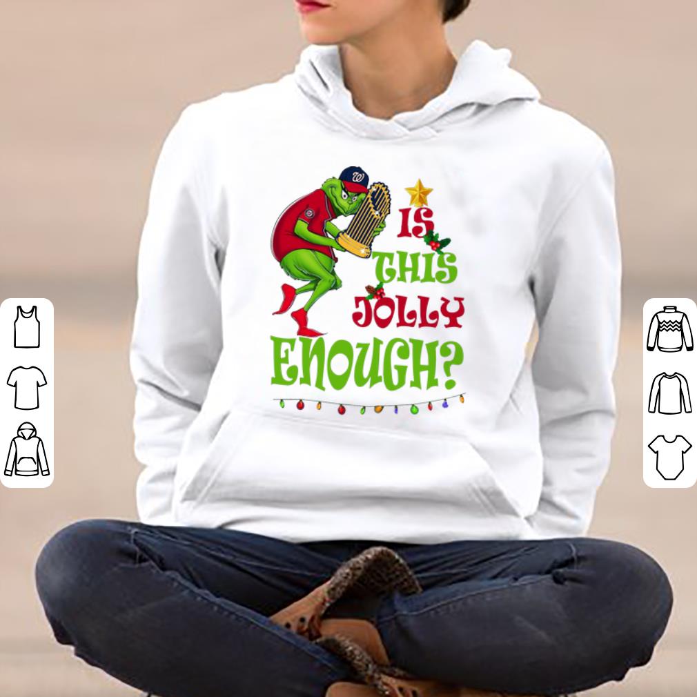 Hot Is This Jolly Enough Christmas Grinch Washington’s Champs shirt