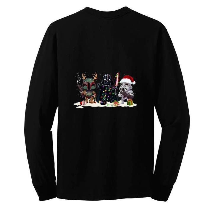 Hot Jango Fett Darth Vader Stormtrooper Christmas shirt