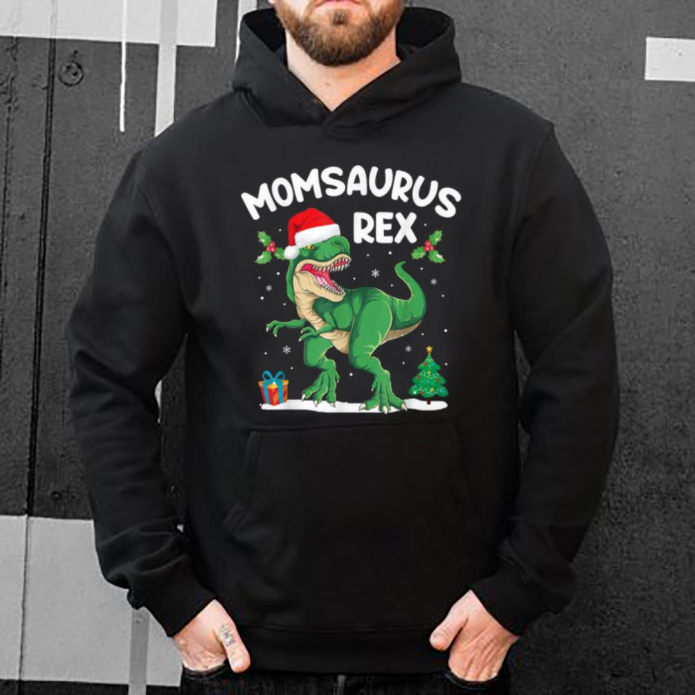 Hot Mom Saurus T Rex Matching Family Christmas Dinosaur Funny shirt