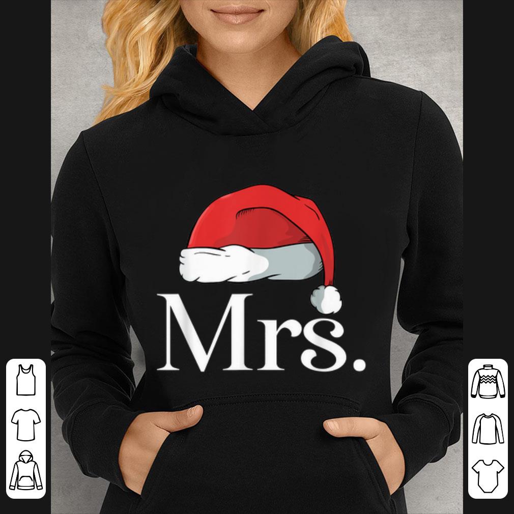 Hot Mrs. Santa Claus Couples Matching Christmas Pajama shirt