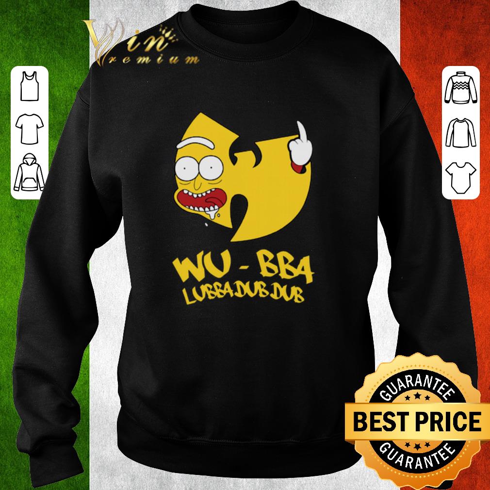 Hot Rick Sanchez Wu-Tang Clan Wu-Bba Lubba Dub Dub shirt