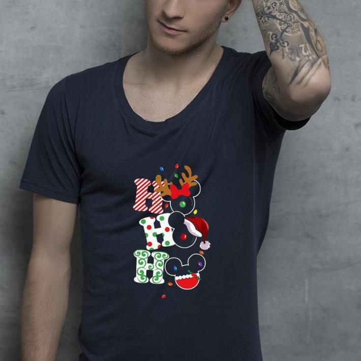 Hot Santa Mickey christmas Ho ho ho shirt