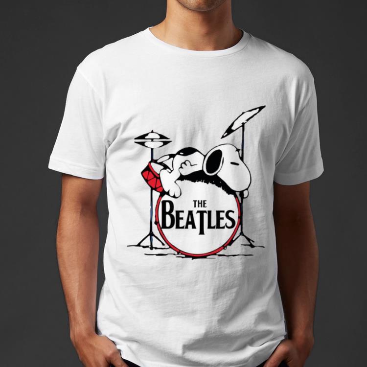 Hot Snoopy Sleeping On The Drum Still Miss Ringo Starr The Beatles shirt