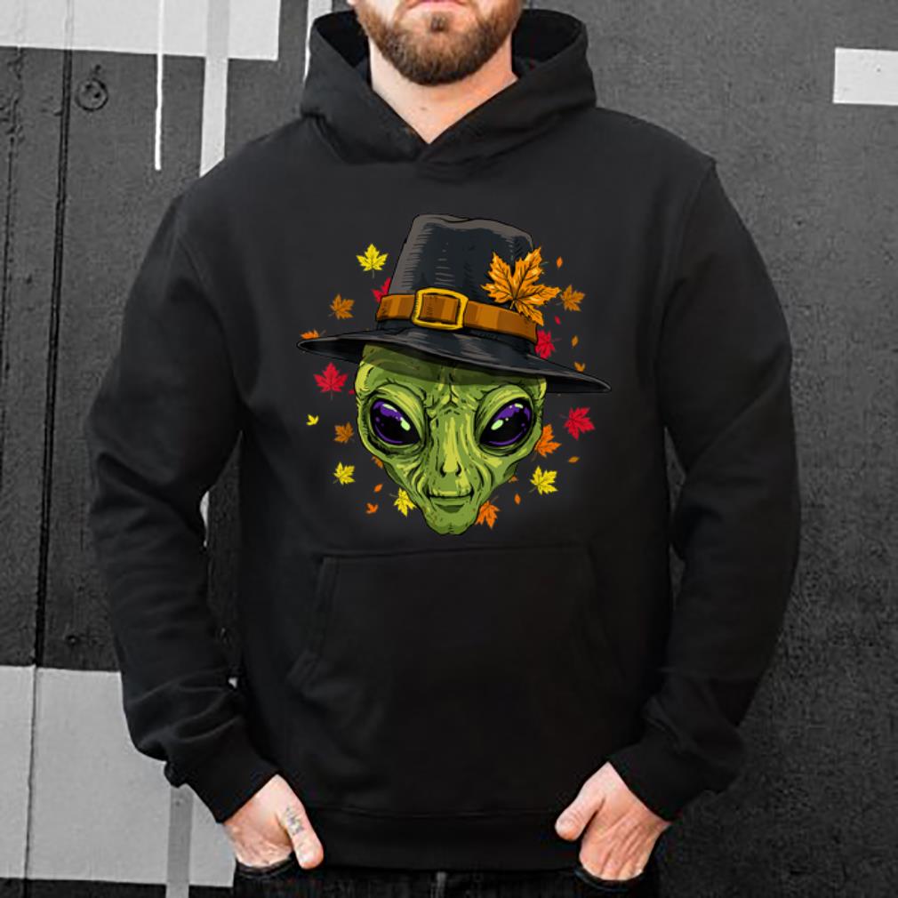 Hot Thanksgiving Alien Pilgrim Costume Men Women shirt