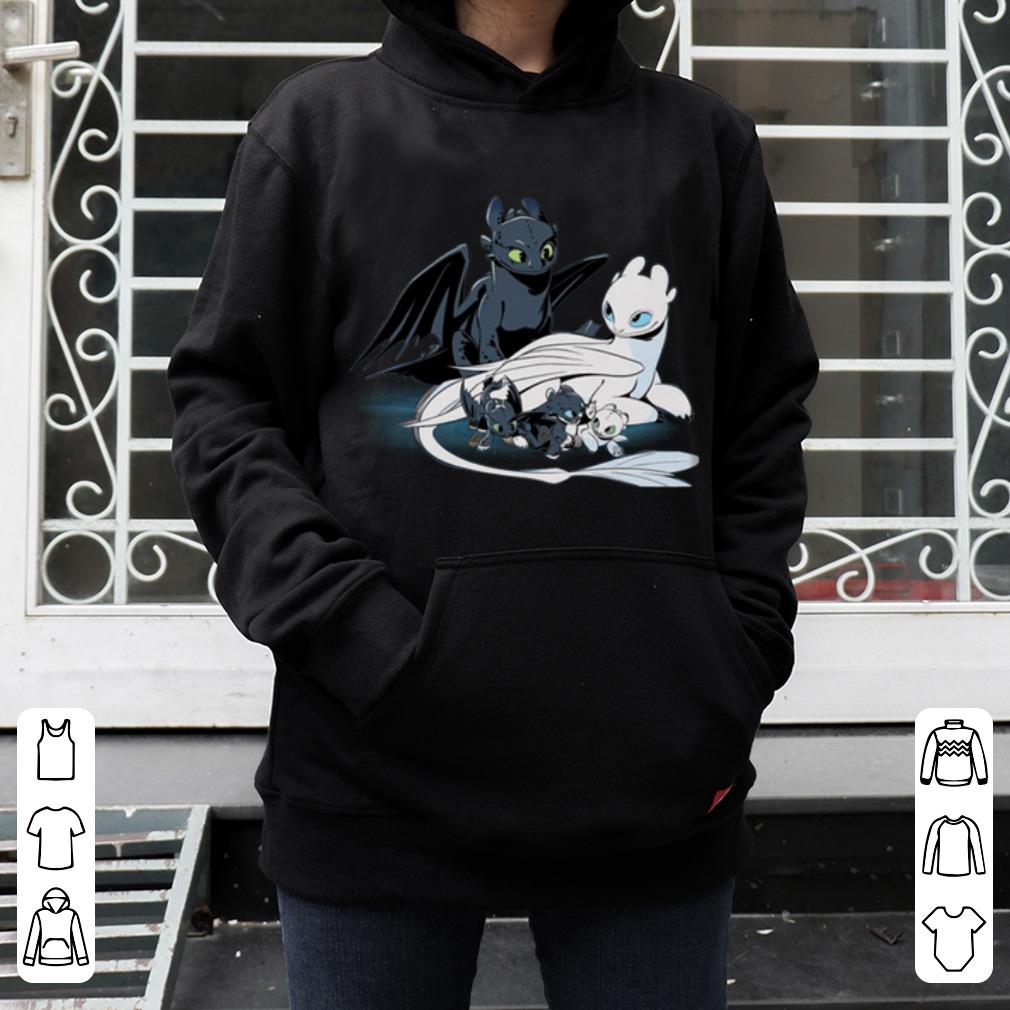 Hot Toothless Light fury Little dragon shirt