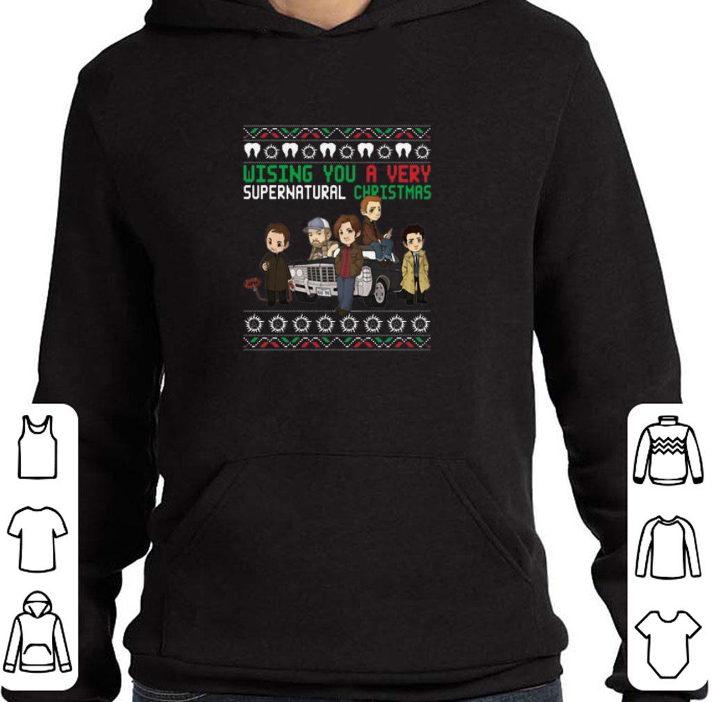 Hot Wishing You A Very Supernatural Christmas shirt 6 Hot Wishing You A Very Supernatural Christmas shirt