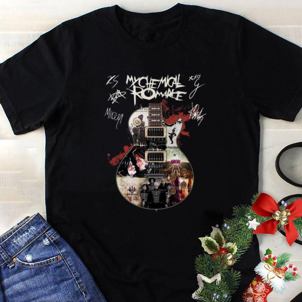 My Chemical Romance Guitar Signatures shirt