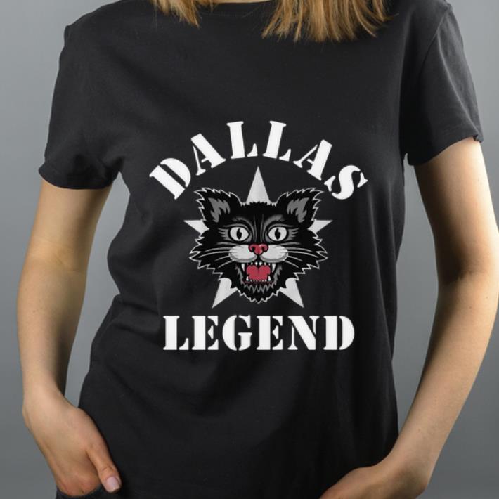 Nice Black cat Dallas Legend shirt