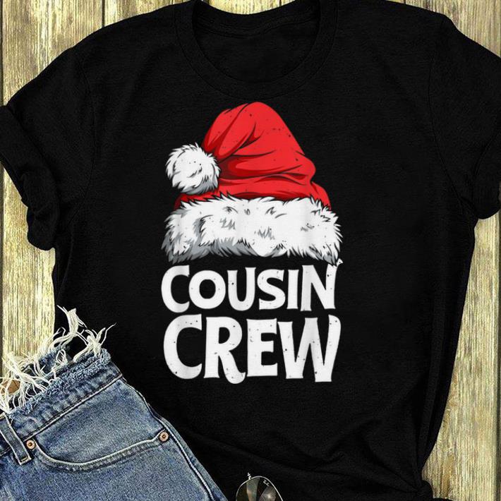 Nice Cousin Crew Santa Christmas Family Matching Pajamas shirt