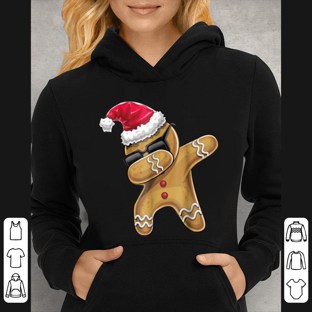 Nice Dabbing Gingerbread Man Christmas Baking Kids Gift shirt