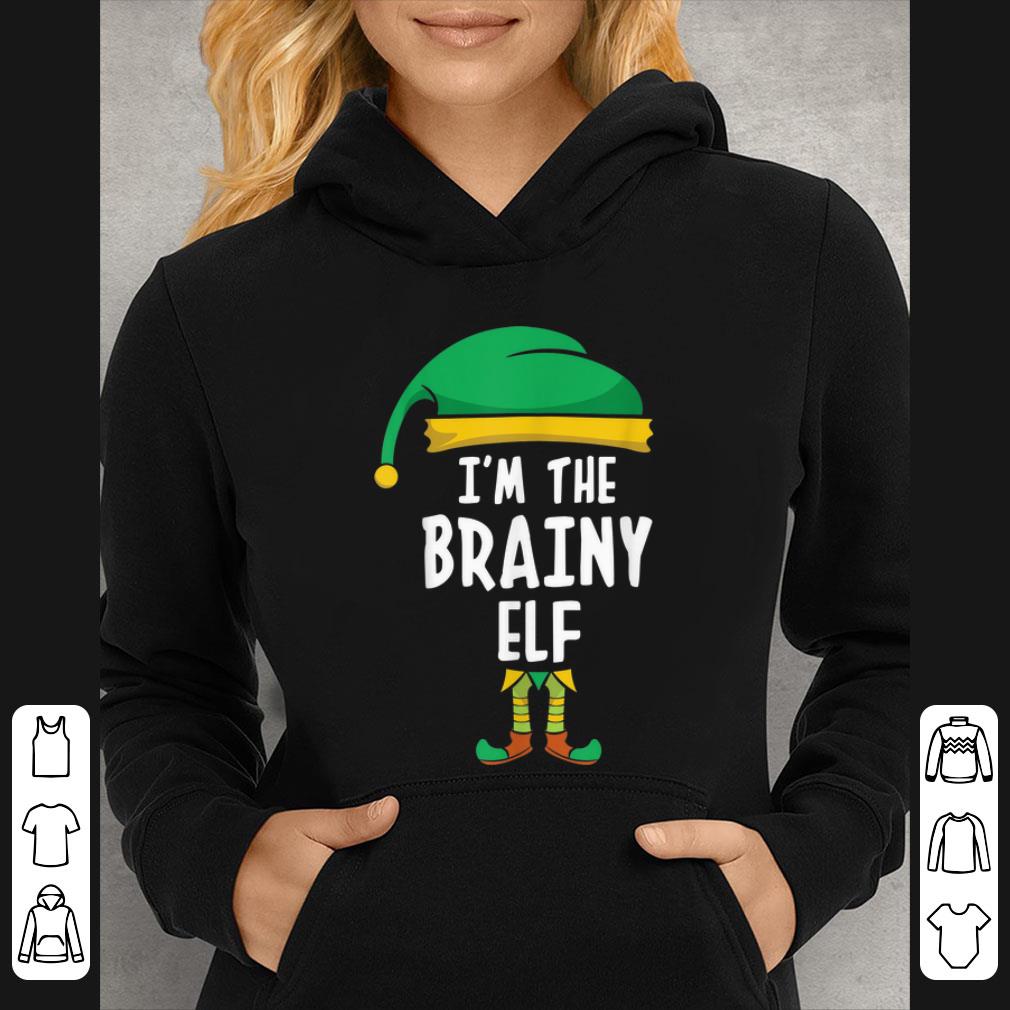 Nice I'm The Brainy Elf Matching Family Group Christmas shirt