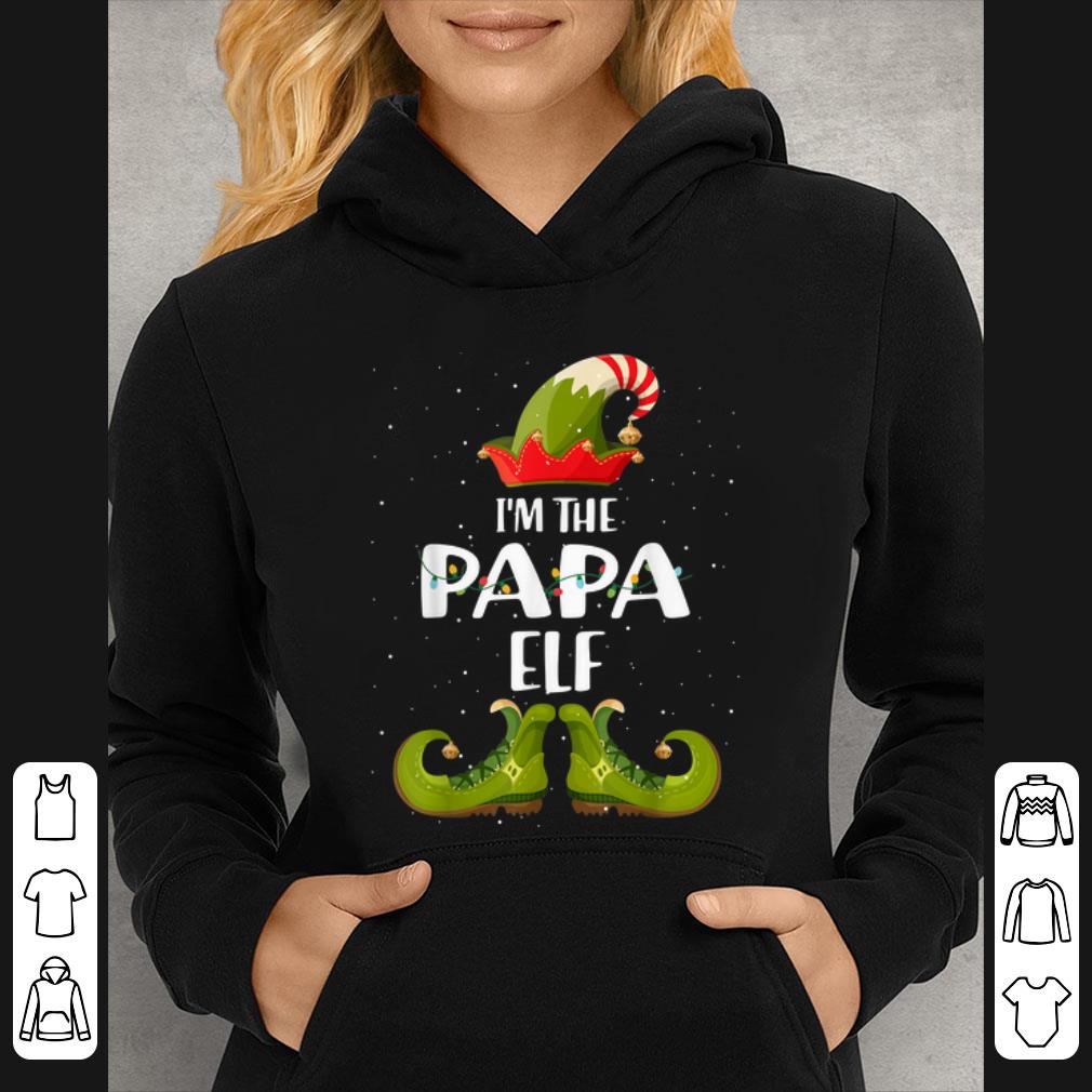 Nice I'm The Papa Elf Matching Christmas Family shirt
