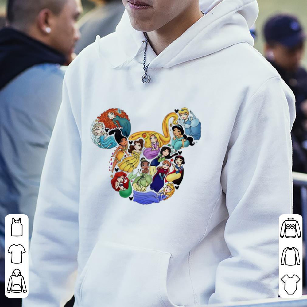 Nice Mickey Mouse Disney Princess shirt