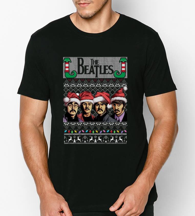 Nice The Beatles Ugly Christmas shirt