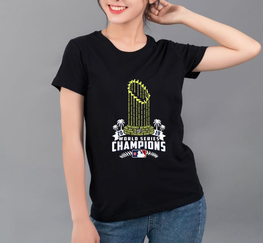Nice Washington Nationals 2019 World Series Champions shirt