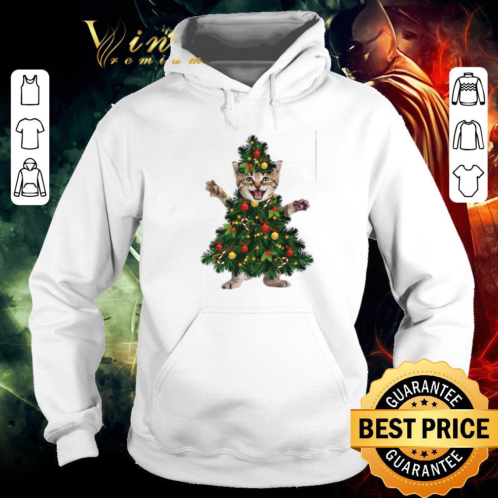 Official Cat pine Christmas tree shirt