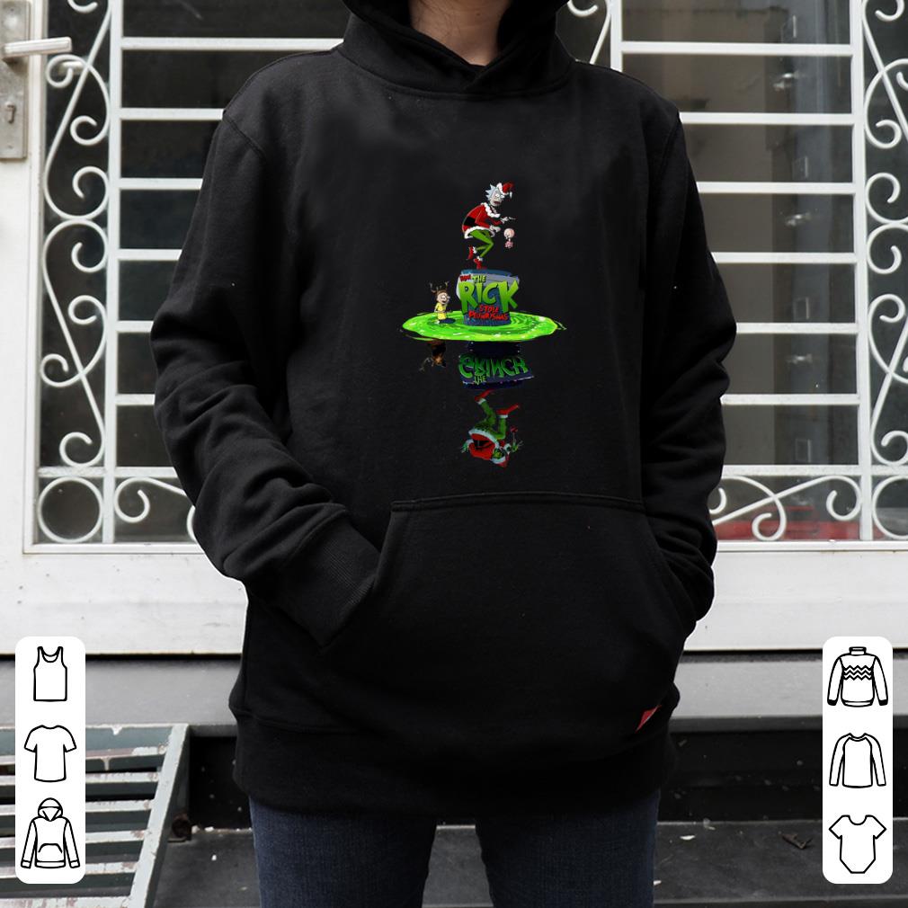 Official Crossover Walter and The Grinch how the rich stole plumbus Rick And Morty shirt