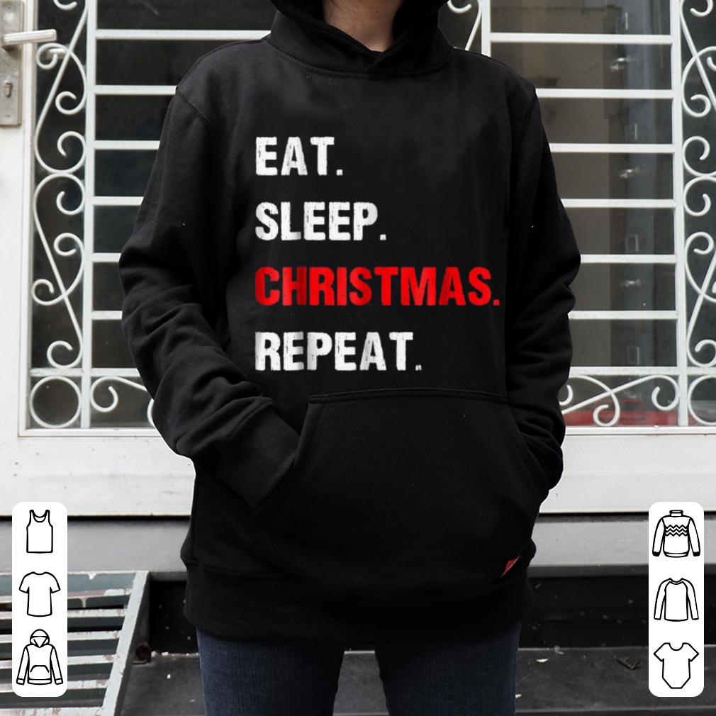 Official Eat Sleep Christmas Repeat Cute Funny Christmas sweater