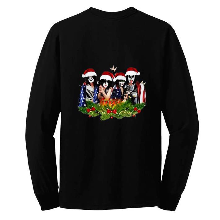 Official Kiss Merry Christmas American Flag shirt 6 Official Kiss Merry Christmas American Flag shirt
