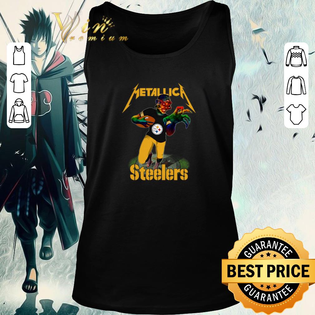 Official Monster Metallica Pittsburgh Steelers shirt 2 Official Monster Metallica Pittsburgh Steelers shirt 2