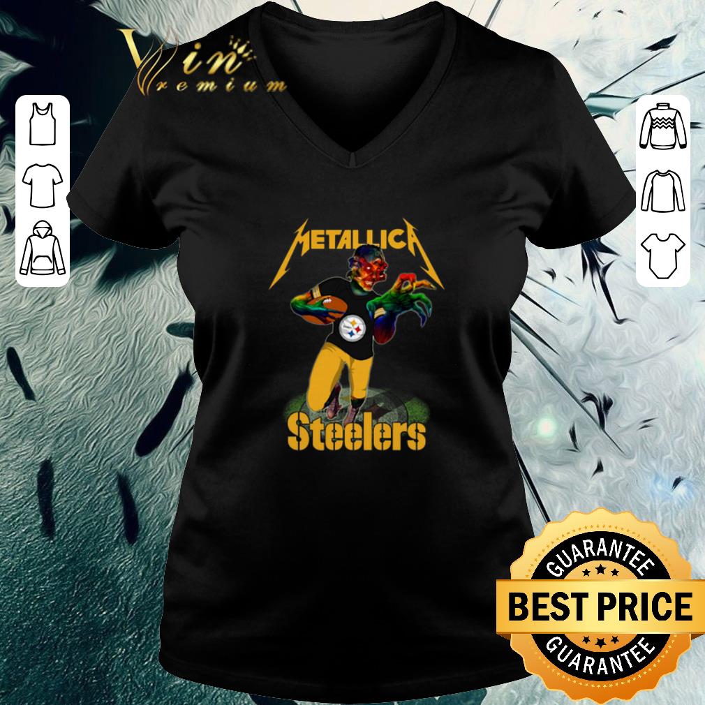 Official Monster Metallica Pittsburgh Steelers shirt 3 Official Monster Metallica Pittsburgh Steelers shirt 3