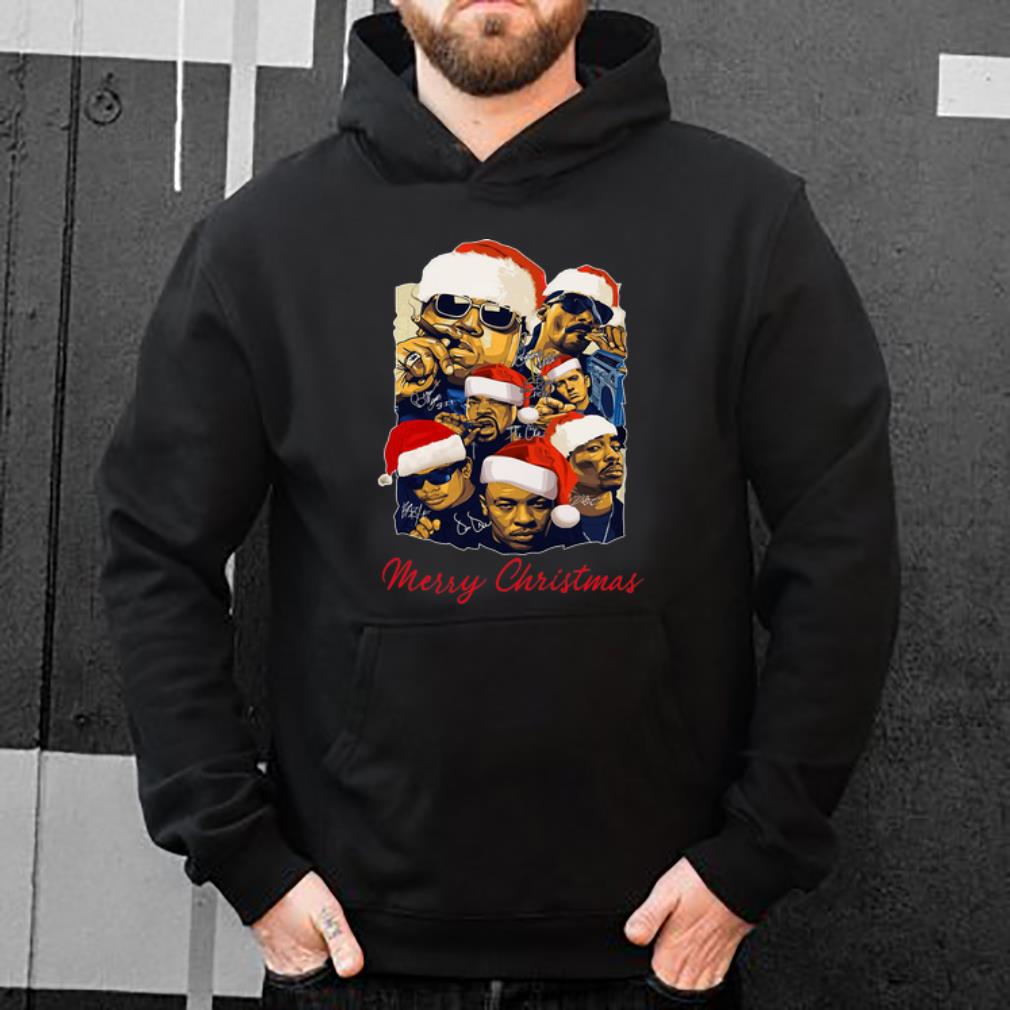 Official Notorious Big Snoop Dogg Ice Cube Signatures Christmas shirt