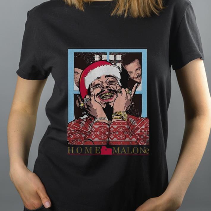 Official Post Malone Home Malone Christmas shirt