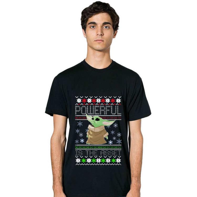 Official Powerful is the asset ugly christmas Baby Yoda shirt 2 Official Powerful is the asset ugly christmas Baby Yoda shirt 2