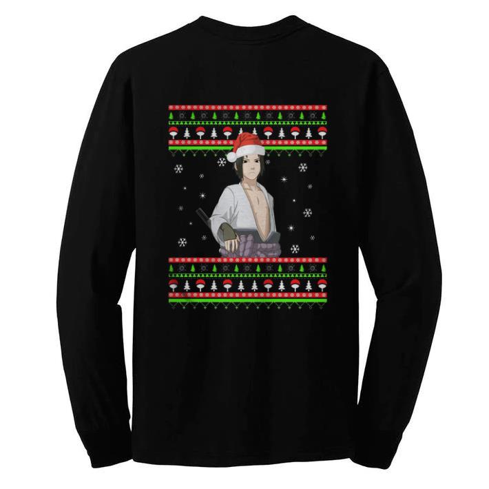 Official Santa Sasuke ugly Christmas shirt