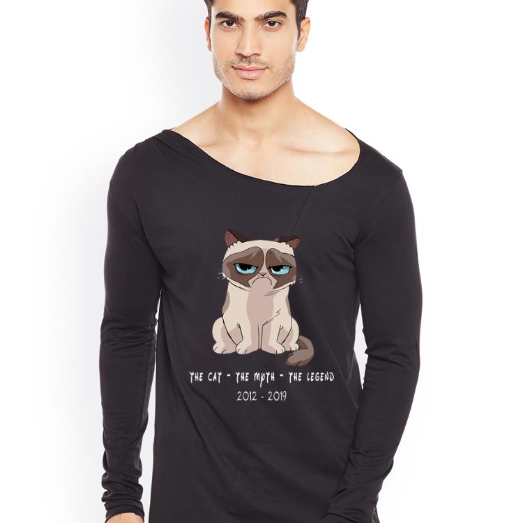 Official The Cat The Myth The Legend RIP Grumpy Cat 2012-2019 shirt