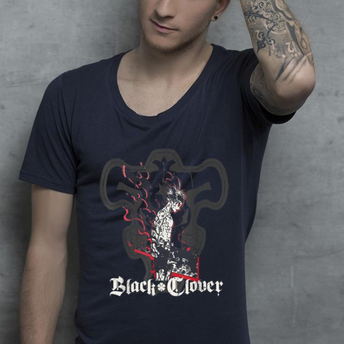 Original Black Clover Anime Asta Shadow shirt