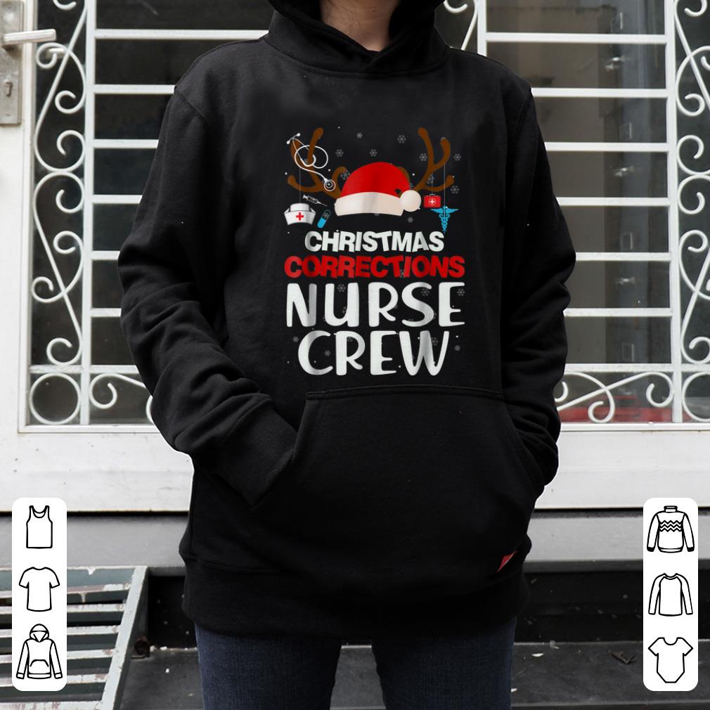 Original Christmas Correction Nurse Crew Christmas Xmas Gifts shirt