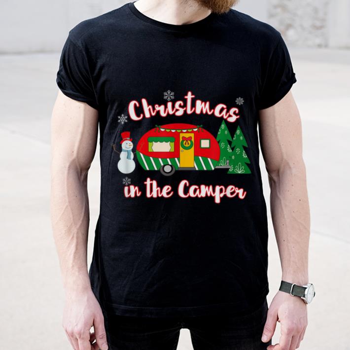 Original Christmas In The Camper Christmas Camping shirt