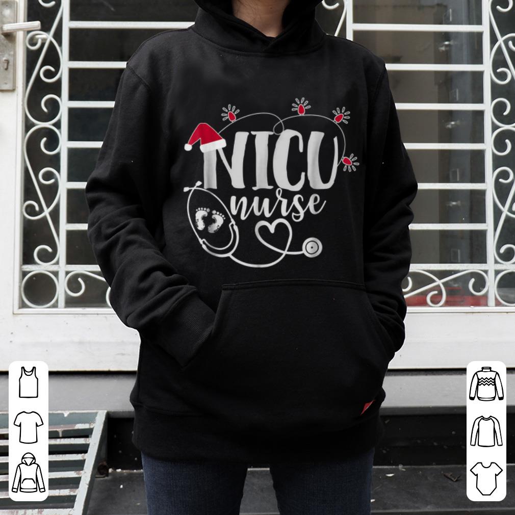 Original Cute Christmas NICU Nurse shirt