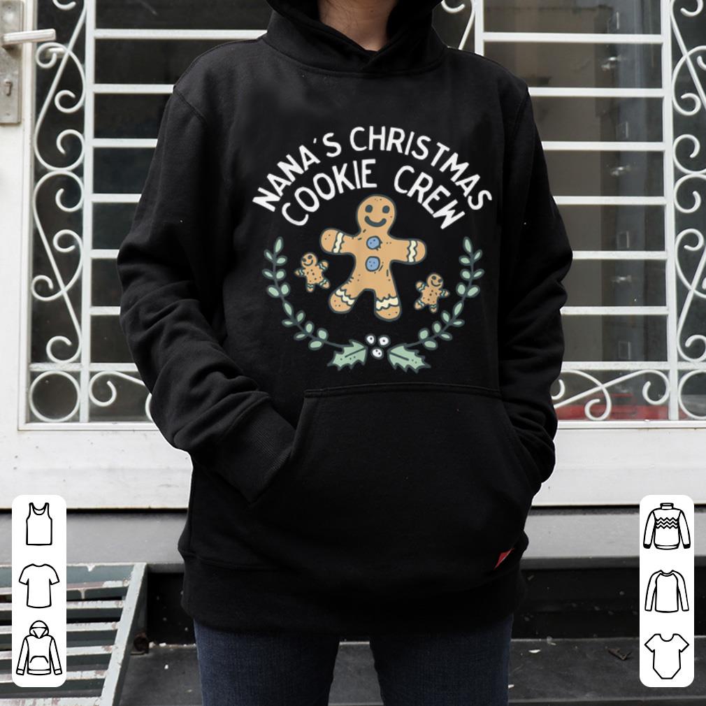 Original Cute Nana's Christmas Cookie Crew for Grandchild Grandkid sweater