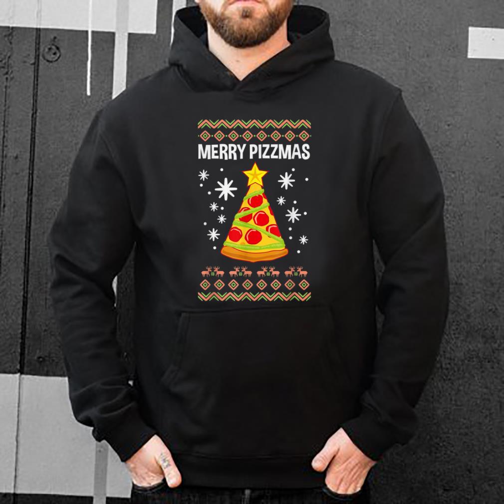 Original Funny Christmas Pizza Gift Merry Pizzmas Ugly Xmas shirt