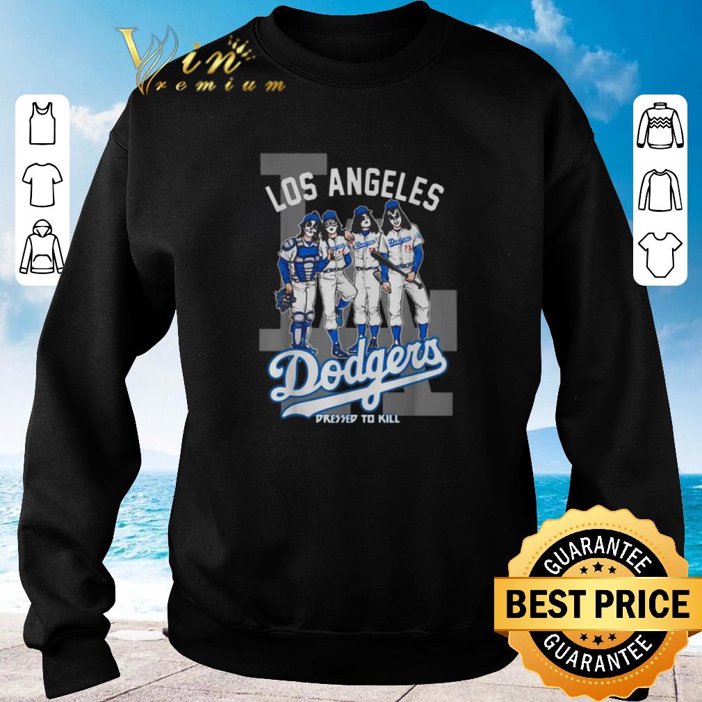 Original Los Angeles Dodgers Dressed to Kill Kiss shirt 6 Original Los Angeles Dodgers Dressed to Kill Kiss shirt
