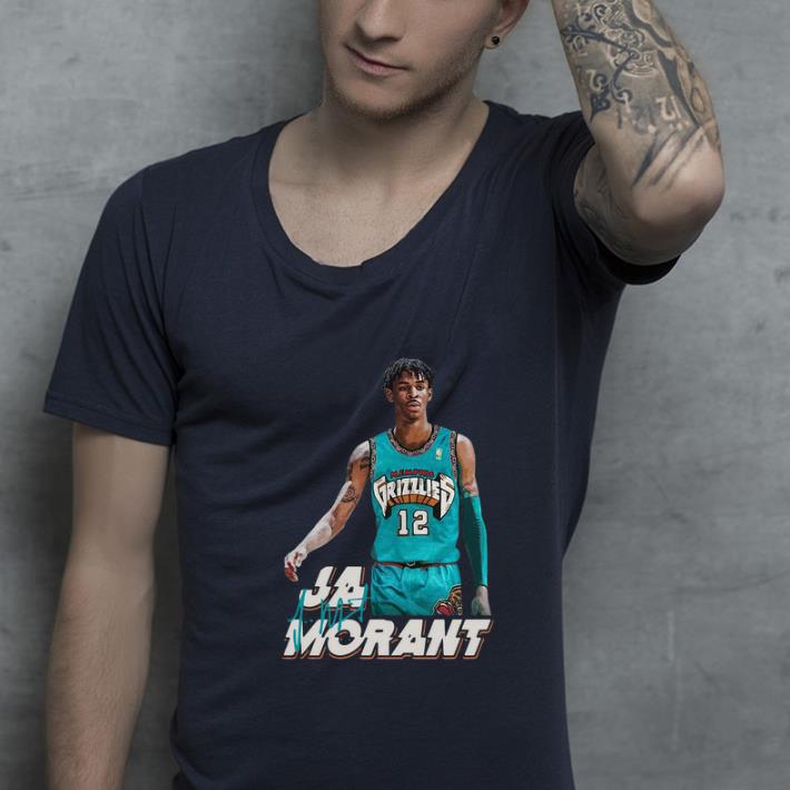 Original Memphis Grizzlies Basketball Ja Morant 12 Signature shirt